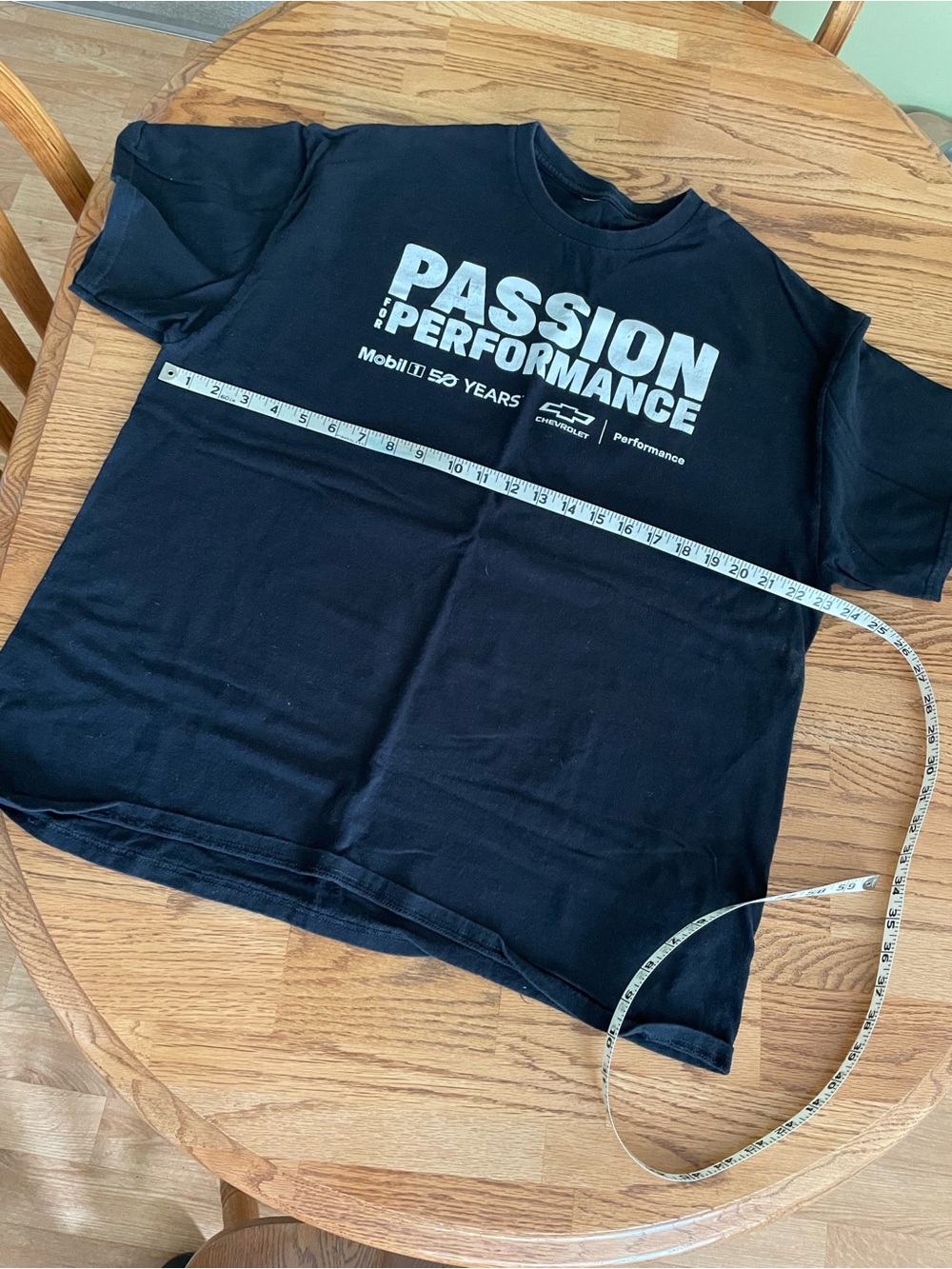 Passion Performance Black Graphic Tee